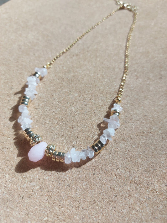 Collier ANIELA Quartz Rose