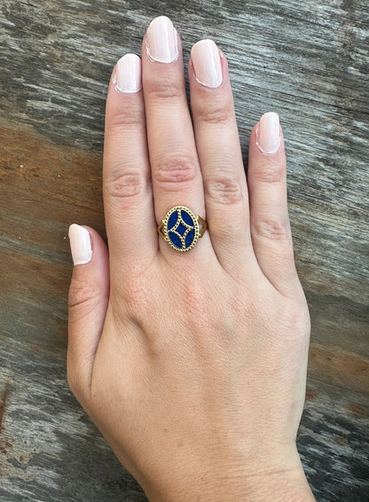 Bague ASTRID Lapis lazuli