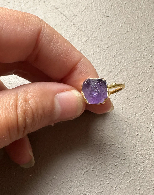 Bague LYRA Amethyste