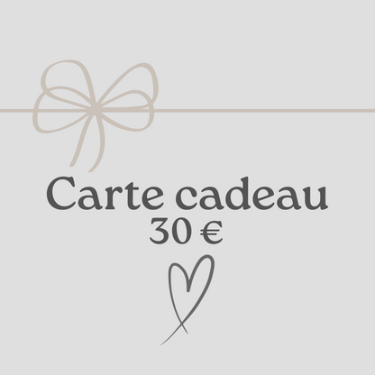 Carte cadeau 🎁