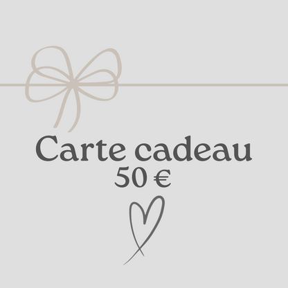 Carte cadeau 🎁