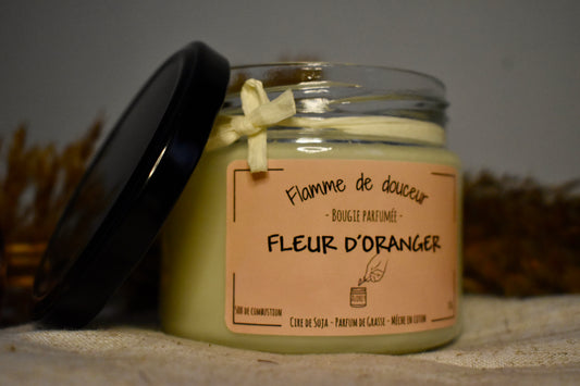 Bougies parfumée 210g - Fleur d'Oranger