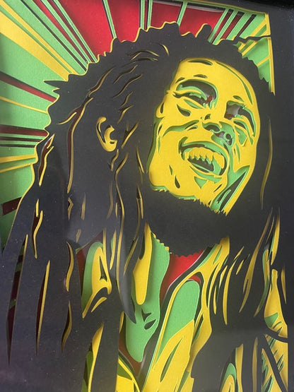 Cadre 3D - Bob Marley