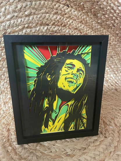 Cadre 3D - Bob Marley